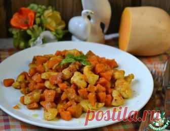 Тыква с куриным мясом – кулинарный рецепт