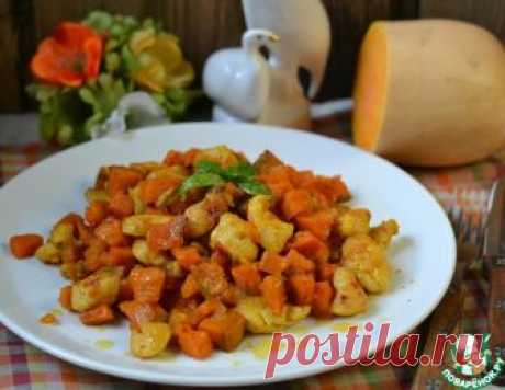 Тыква с куриным мясом – кулинарный рецепт