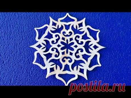 КРАСИВЫЕ СНЕЖИНКИ ИЗ БУМАГИ ПОШАГОВО🌲Snowflakes from paper