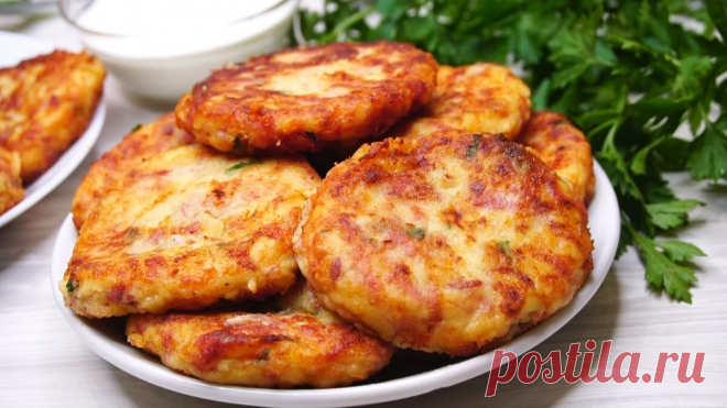 Биточки картофельные | Готовим с Калниной Натальей | Дзен