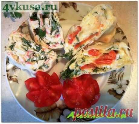 ЗАКУСОЧНЫЕ РУЛЕТЫ ИЗ ЛАВАША | 4vkusa.ru