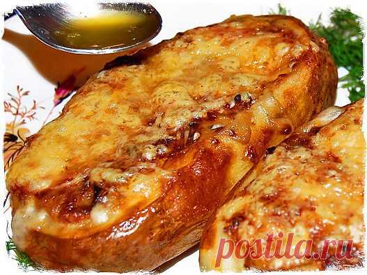 Жюльен в картофеле .