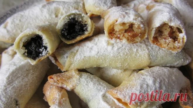 Рогалики «Минутка»: хрустящие снаружи и мягкие внутри. Ароматные, невесомые, сливочные…