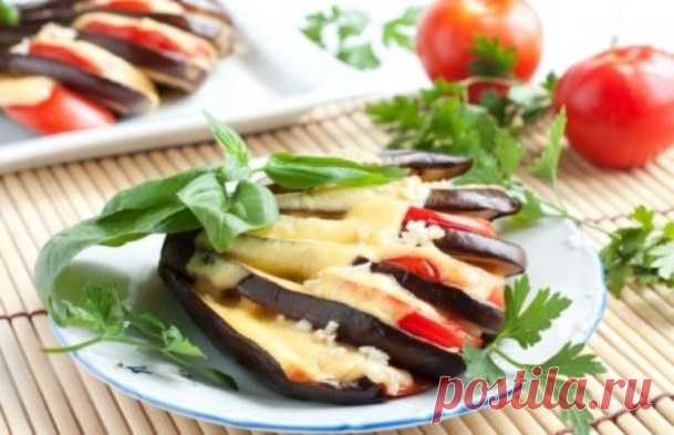 Баклажаны, запеченные с помидорами и сыром: нежная запеканка