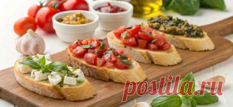 Брускетты на любой вкус: 5 рецептов