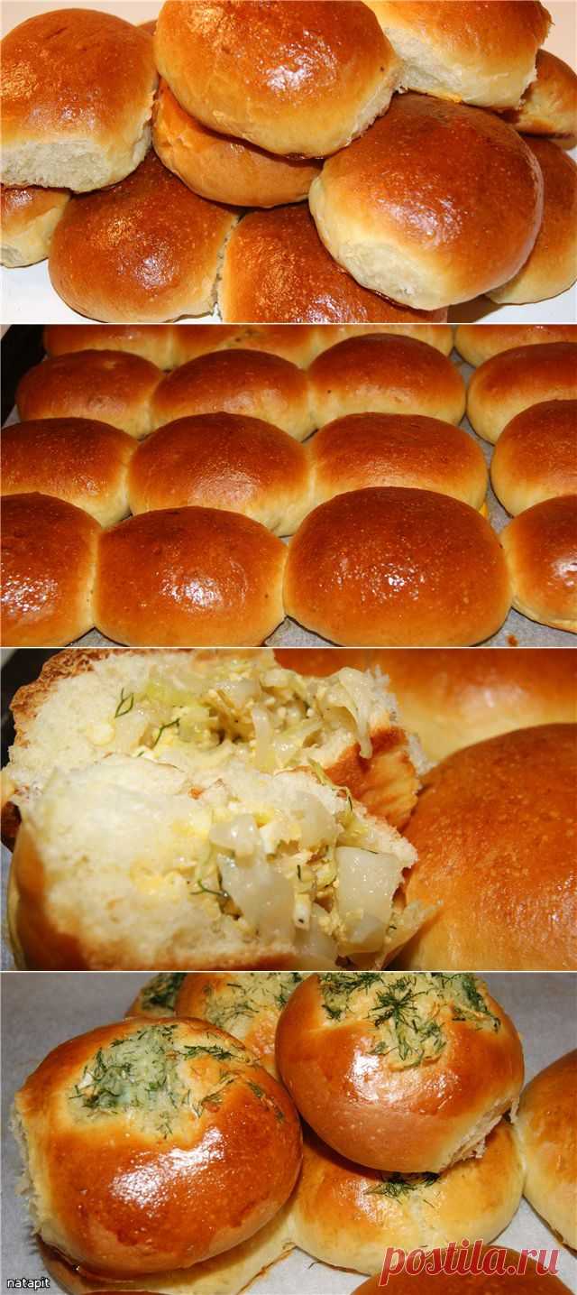 Пирожки с капустой, способ формовки. • Пироги, пирожки, булочки, пончики