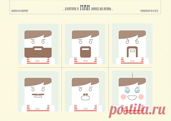 respect the beard_part 01 on Behance