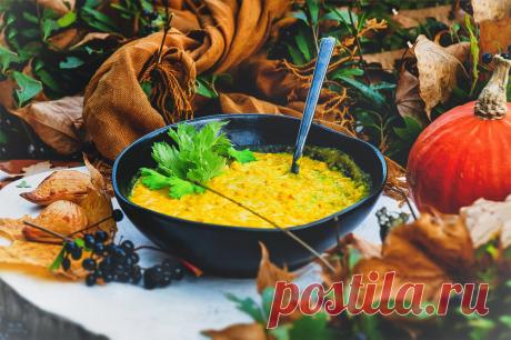 Тыквенно-чечевичный густой суп - пошаговый рецепт с фото Тыквенно-чечевичный густой суп. Пошаговый рецепт приготовления с фото. Состав, подробное описание.
