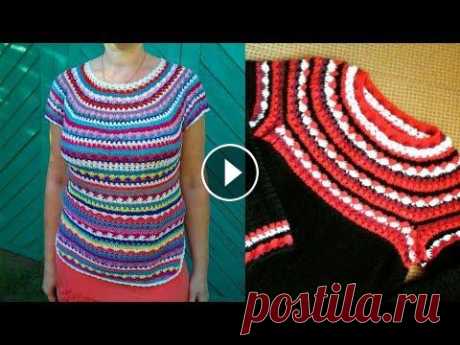 Туника крючком по мотивам Ванессы Монторо // Crocheted tunic based on Vnessa Montoro. В этом видео я расскажу о тунике связанной по мотивам Ванессы Монторо. Росток азиатский, составляет 1 раппорт (6 рядов). ЯНДЕКС ДЗЕН: Я в ИГ . . Ссылк...