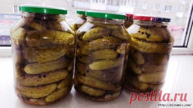 Огурчики на зиму - вкусный и проверенный годами рецепт