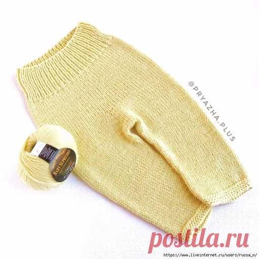 Штанишки детские
Вязали так же? Поделитесь в комментариях.
#штаны_детские@knit_needles, #штаны_спицами@knit_needles

В данном описании принцип вязания
От автора :
Необходимые материалы:
меринос - я использовала ️Baby supremo️,Италия, в моточке 50гр длина нити 200м(вязала в две нити)
спицы - 3,5мм для вязания пояса-резинки и 4мм для основного полотна.

Пояс в этой модели решила связать высокой резинкой(в отличии от розовых штанишек),как некий альтернативный вариант! Вы може...