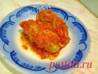 Постные голубцы с овощами и рисом - рецепт с фото Постные голубцы с овощами и рисом очень просто приготовить, а получаются не менее вкусными и сытными, чем голубцы с мясом.