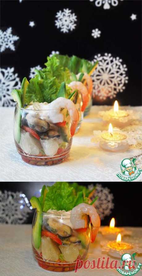 Салат-коктейль &quot;Ассорти вкусов&quot; - кулинарный рецепт