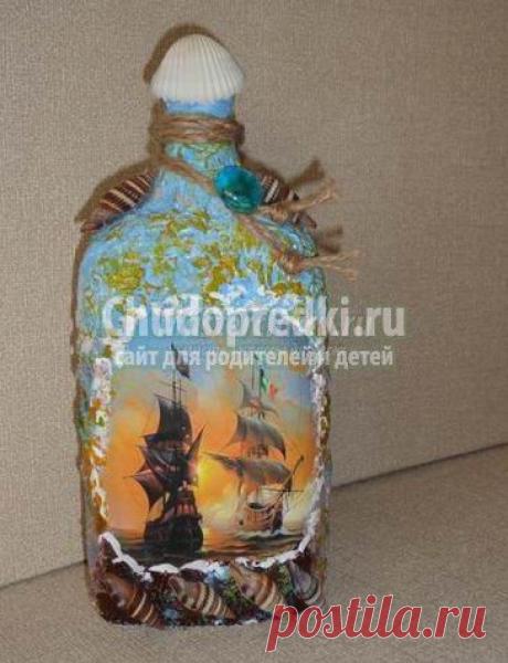 Как украсить бутылку своими руками: лучшие идеи и пошаговые мастер-классы с фото