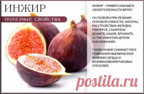 ИНЖИР ПОЛЕЗНЫЕ СВОЙСТВА