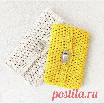 Вяжем клатч пышными столбиками Конкурс для активных комментаторов в разгаре! Детали конкурса читайте тут  Новая рубрика 