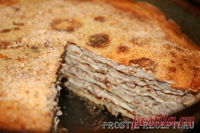 Блинчатый пирог