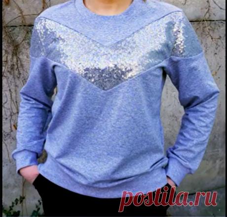 СВИТШОТ “СЕРЕБРО” Размеры 38-64 (Шитье и крой) СВИТШОТ “СЕРЕБРО” Размеры 38-64 Рост 164 Огромная благодарность автору Сделано в Моде за вдохновение! Не забудьте поблагодарить мастера 💗💗💗 Далее слова автора: Таблица размерных призна…