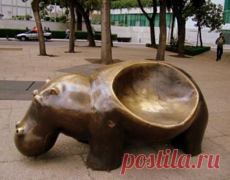 (+1) тема - Подборка креативных скамеек | Роскошь и уют