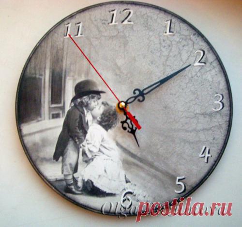 Декупаж - Сайт любителей декупажа - DCPG.RU | Часы 