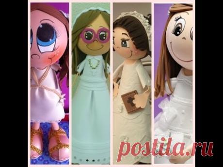 ஐ FOFUCHAS COMUNION 2014ஐ Muñecas paso a paso