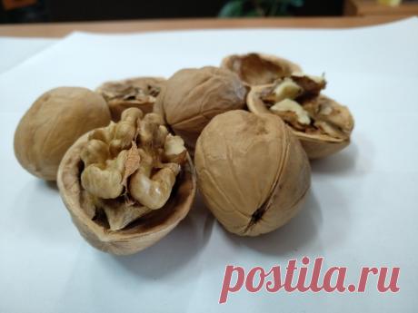 Здоровая пища: орехи