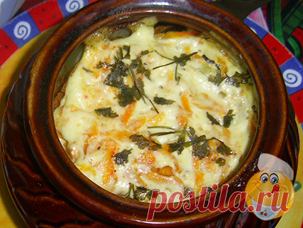 Жаркое в горшочке с мясом |