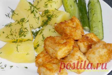 Курица в панировке/Сайт с пошаговыми рецептами с фото для тех кто любит готовить