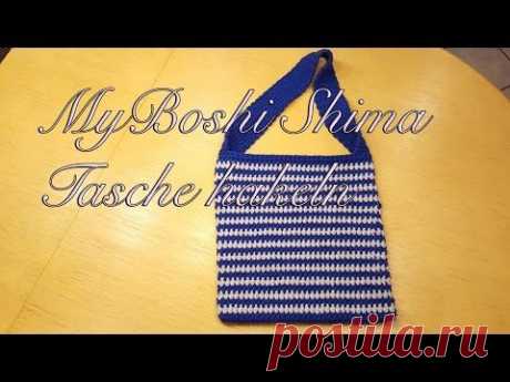 MyBoshi Shima Tasche häkeln Schritt für Schritt Anleitung