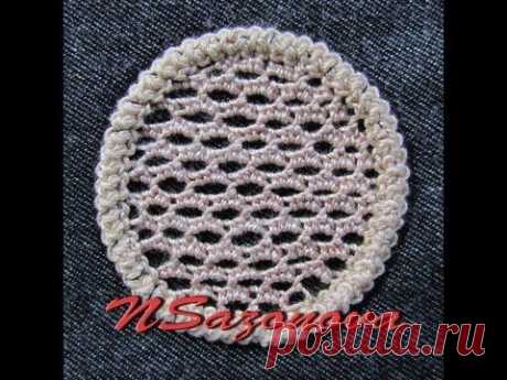Румынское (шнурковое) кружево.Заполнение круга. Мастер-класс. Romanian lace.. tutorial - YouTube