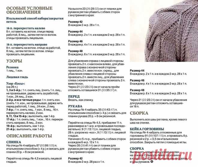 Изысканный уют вязаных джемперов: гармония нежности и стиля. Пять моделей (схема и выкройка) | Рукоделие Светлана Лосева | Дзен