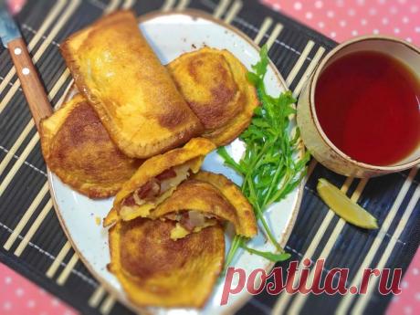 Ленивые пирожки из хлеба. Простейшие пирожки без теста - Простые рецепты Овкусе.ру