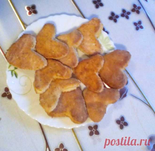 Печенье на скорую руку на сметане рецепт с фото - 1000.menu
