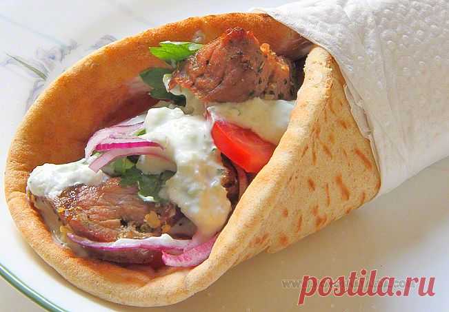 Греческая уличная еда,просто и вкусно... Сувлаки - Вкусные рецепты