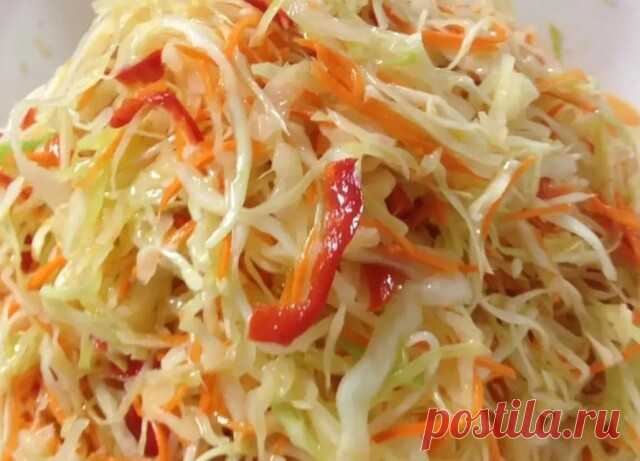Маринованая капуста по этому рецепту сведёт вас с сума. — Чудо поваренок
