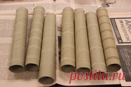 Не выбрасываю втулки от фольги и бумажных полотенец. Нашла им применение в быту | Уютный Дом... Два способа применения втулок от фольги, пищевой пленки и бумажных полотенец