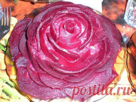 Салат «Роза»