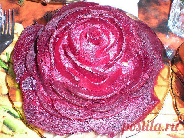 Салат «Роза»