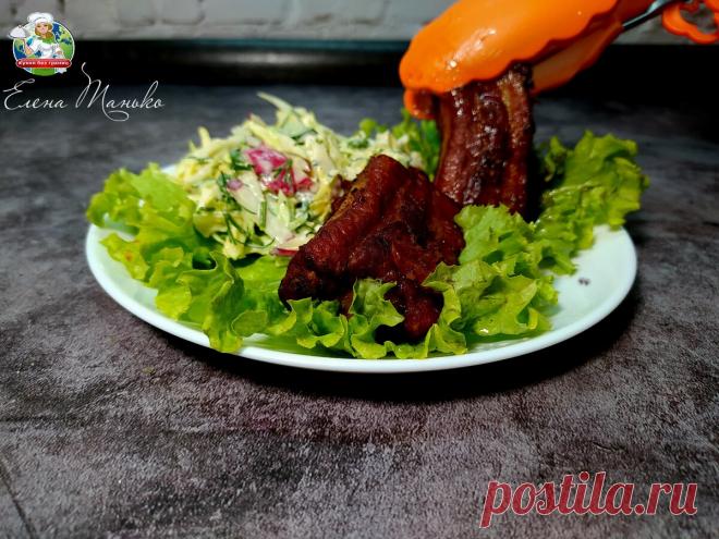 Как готовит ребрышки Гордон Рамзи. Проверяю и адаптирую рецепт кулинарного гуру | Кухня без границ Елены Танько | Яндекс Дзен