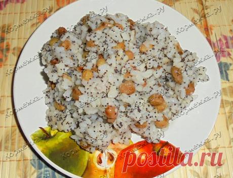 Рис с маком и изюмом - Кормежка.ру