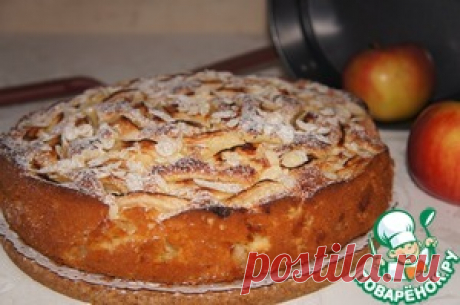 Яблочный пирог от бабушки Эммы - кулинарный рецепт
