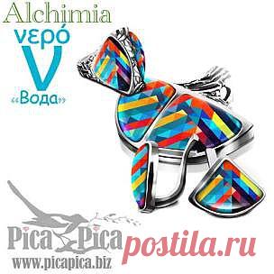 Гарнитур украшений Fate от Богини Амфитриты | Ювелирные украшения с эмалью PicaPica. Московские ювелирные изделия.