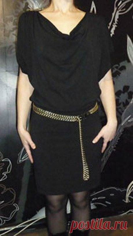 Шьем элегантное коктейльное платье за один вечер. На любую фигуру | Умелые ручки