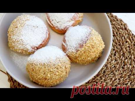 БУЛОЧКА ЛАКОМКА С НЕЖНЫМ КРЕМОМ
