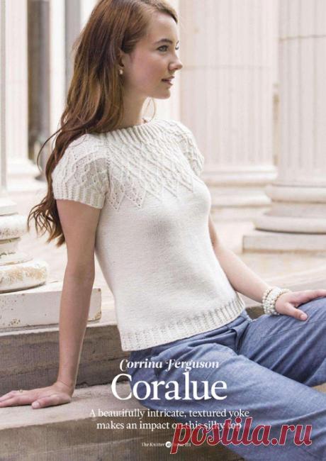 Шелковый топ Coralue