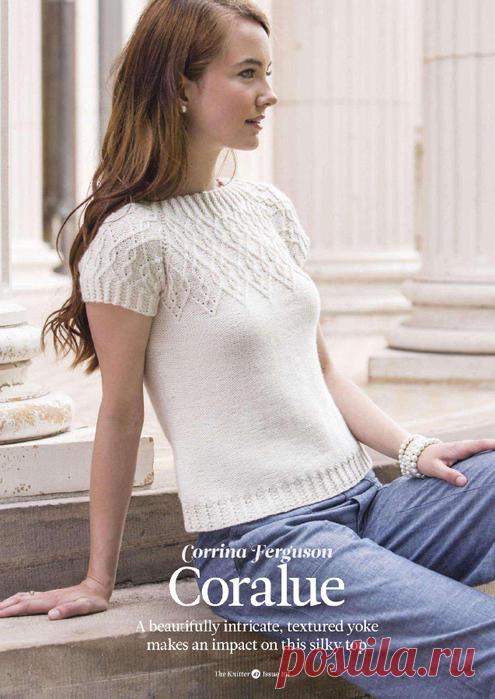 Шелковый топ Coralue