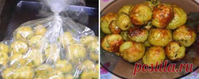 Картофель в рукаве — новый, вкусный и быстрый рецепт