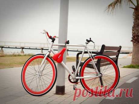 Умное велосипедное седло.