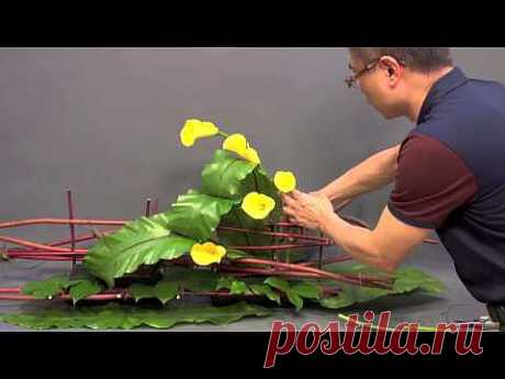 B25 Adv.Floral Course Demonstration:Armature X Platform Style 架構 x 平台式設計 - YouTube
