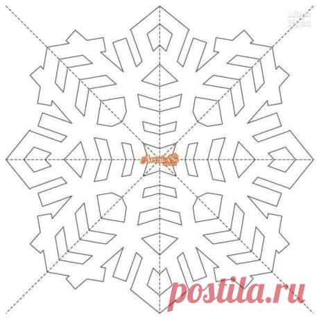 Схемы снежинок / Рукоделие